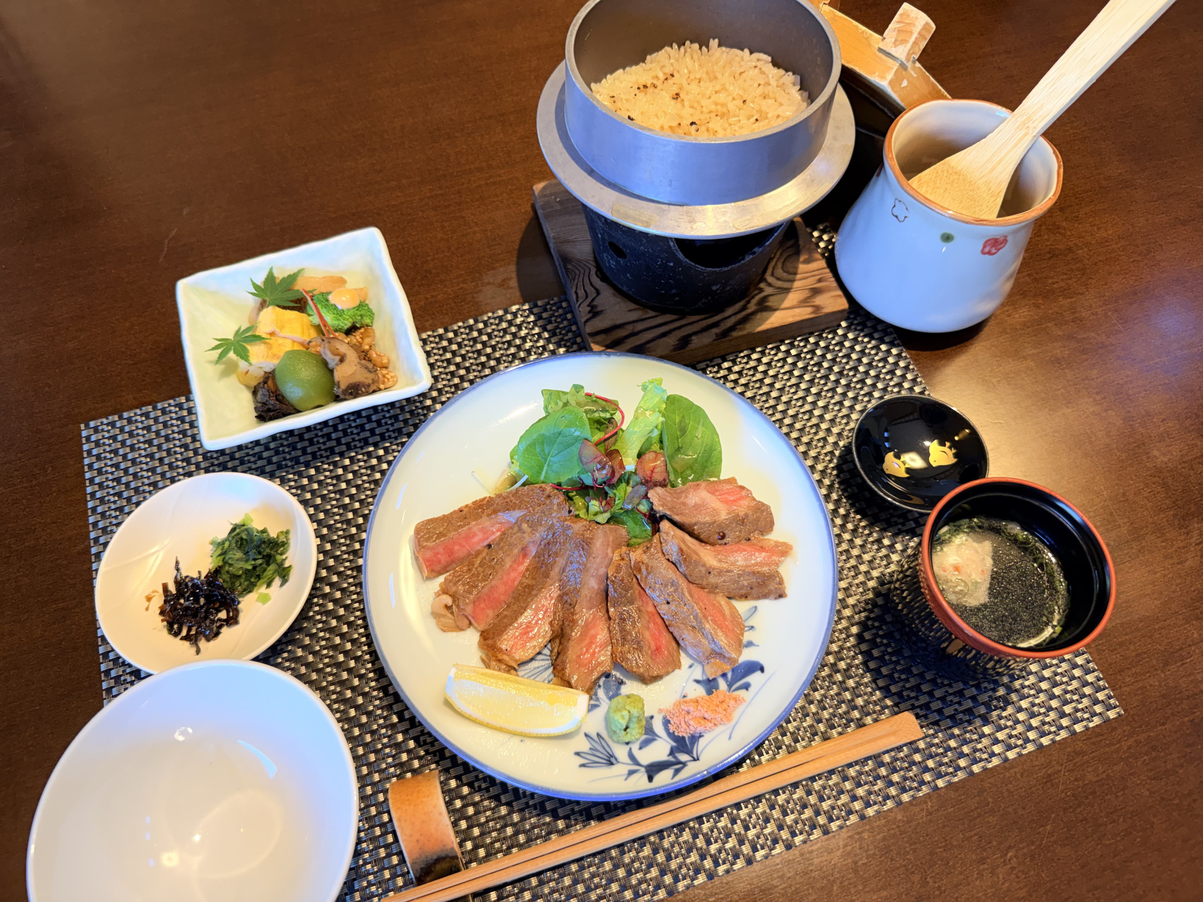 宮崎和牛ローストビーフ定食