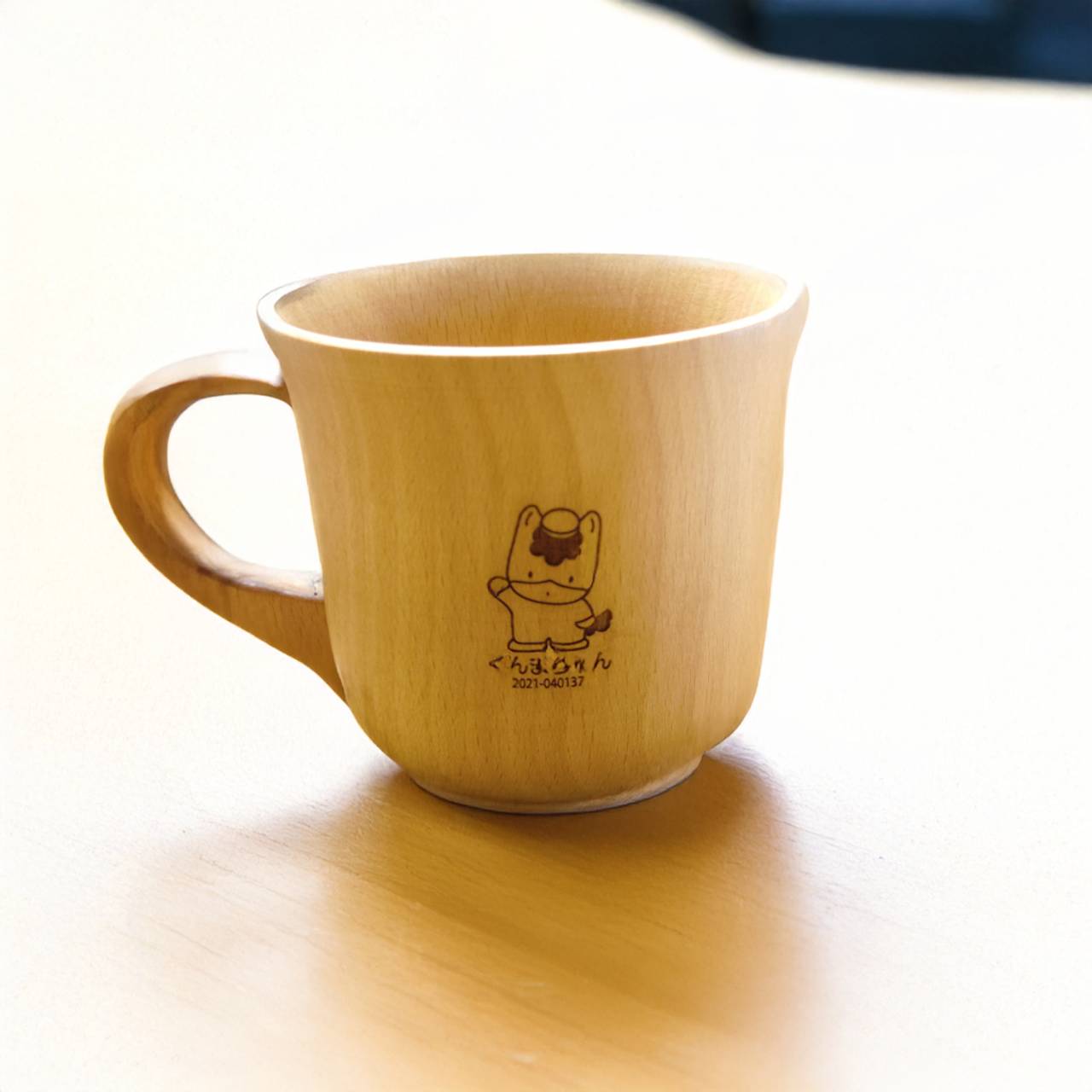 ぐんまちゃん木製カップ販売開始