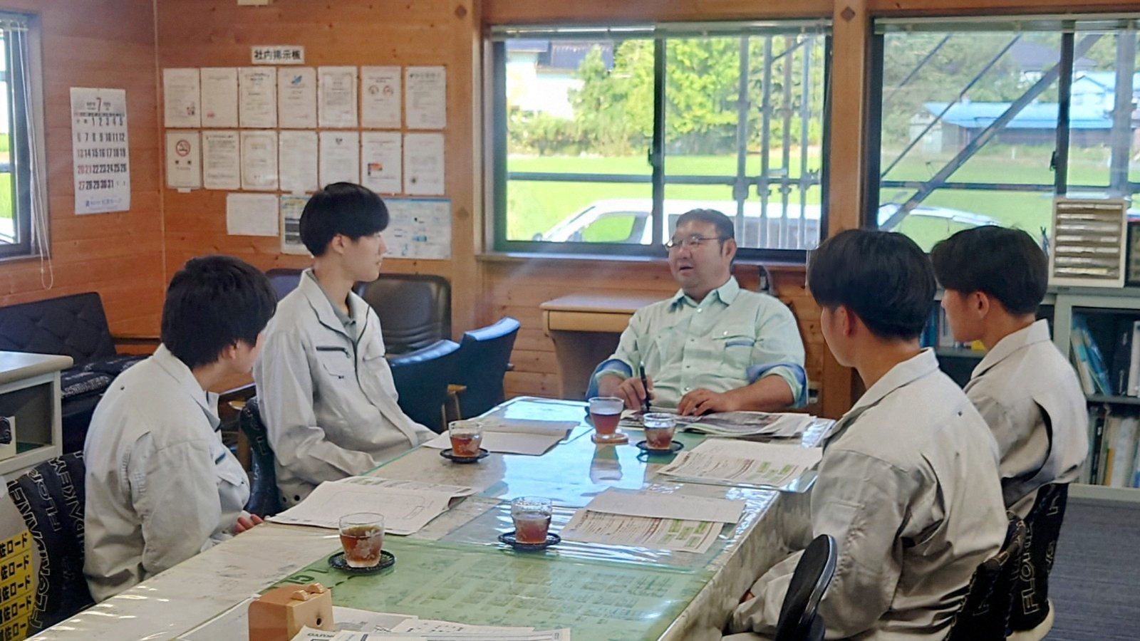 【】佐渡総合高校の生徒さんがお越しくださいました