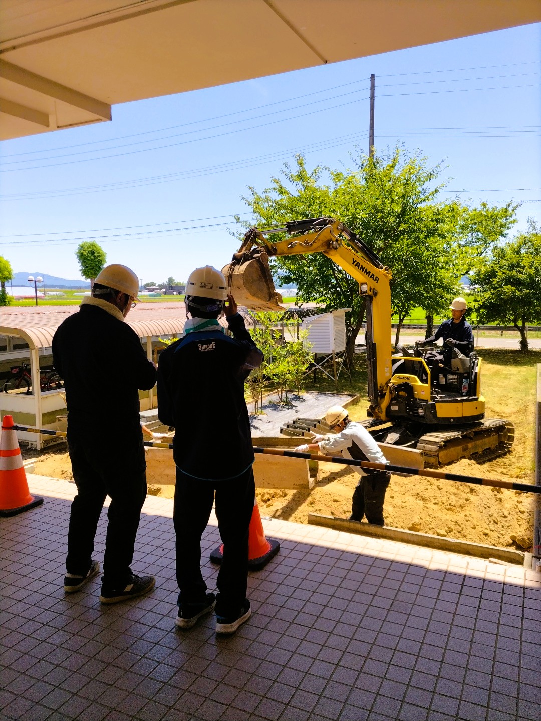 【】白根高校の生徒さんがお越しくださいました（応募前職場見学）