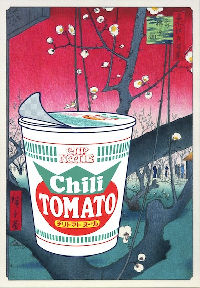 カップヌードル　レジンアート 中編】黄金のカップヌードル Golden Cup Noodles Plastic Model Kit