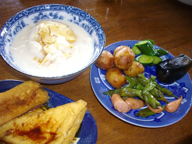 夏野菜と一緒に頂きます♪