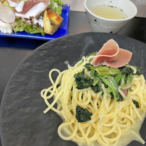 ほうれん草の和パスタ IMG_4002.jpg