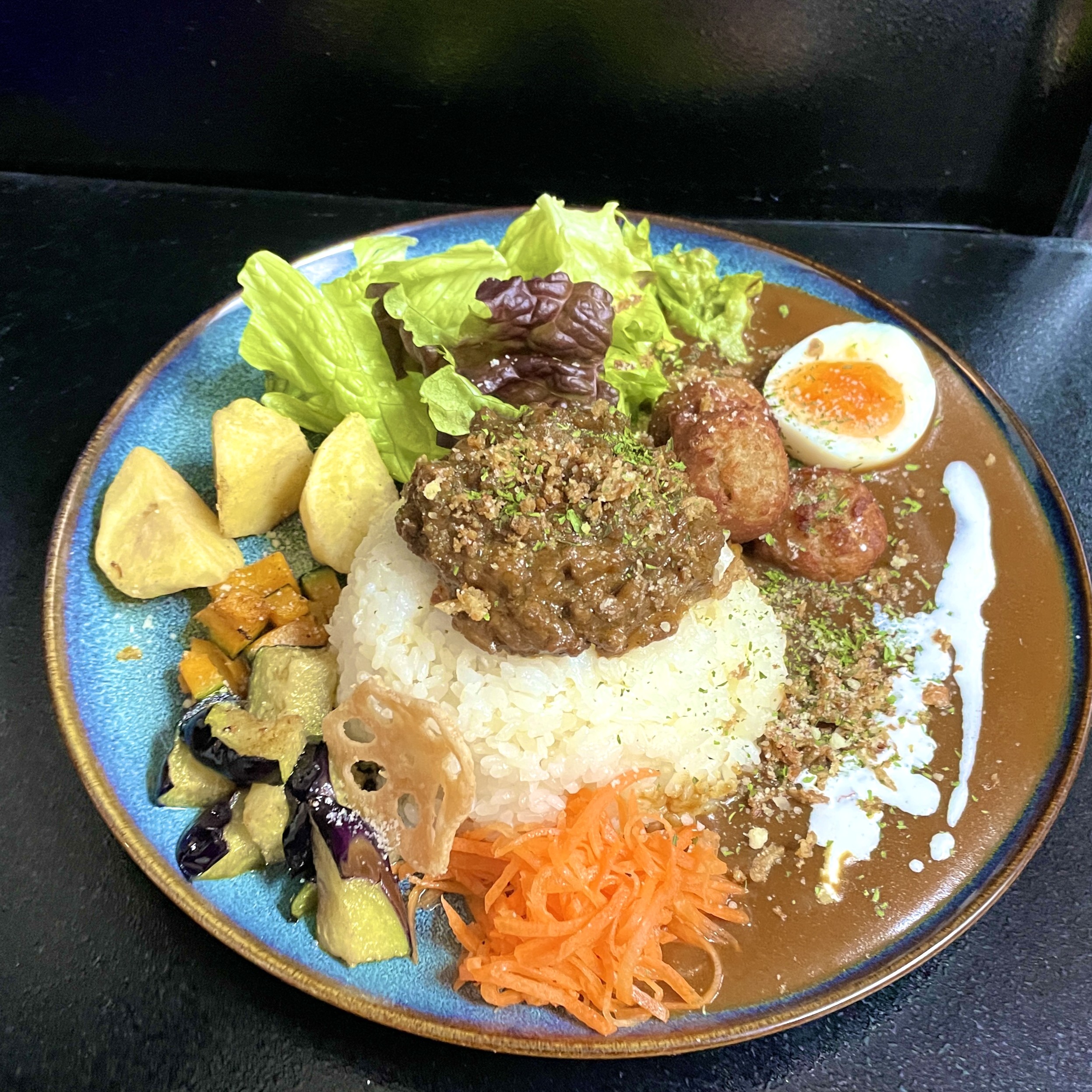 今週のランチ：　あいかけカレー新登場！