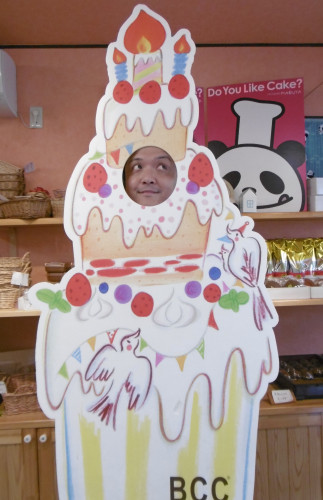 顔出しパネルご自由にお使いください。