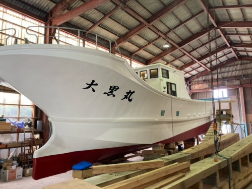 「大黒丸」様　造船作業③