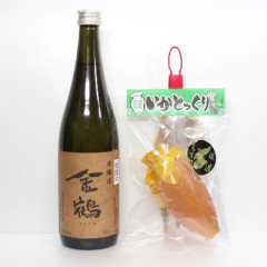 佐渡・今井茂助商店「いかとっくり＆金鶴」（さとふる）