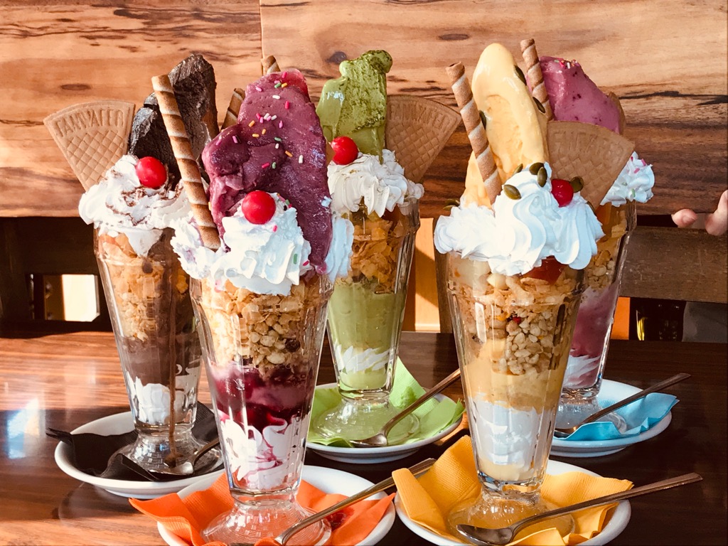 ★Café道でパフェを楽しむ