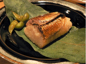 さんまの道明寺蒸し