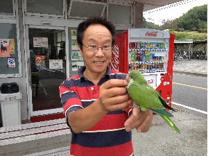 オキナインコと社長