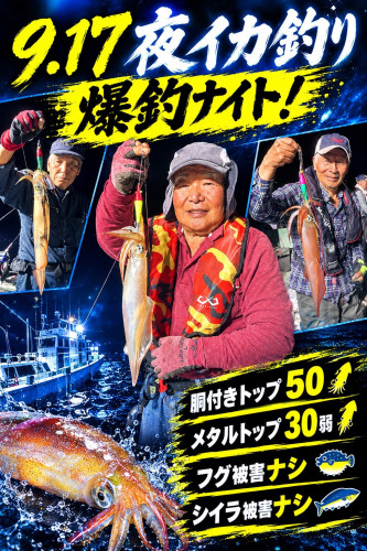 9/17ケンサキイカ🦑