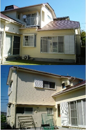 住宅塗装施工例