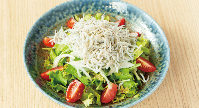 釜揚げちりめんサラダ