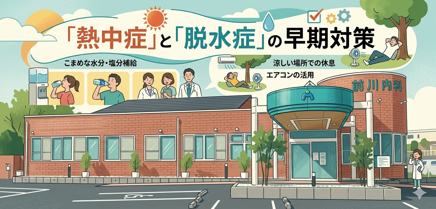 熱中症・脱水症の早期対策