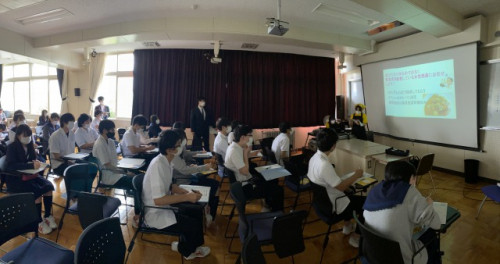 湧別高校にてチガイのわかるカレーの講話を行いました