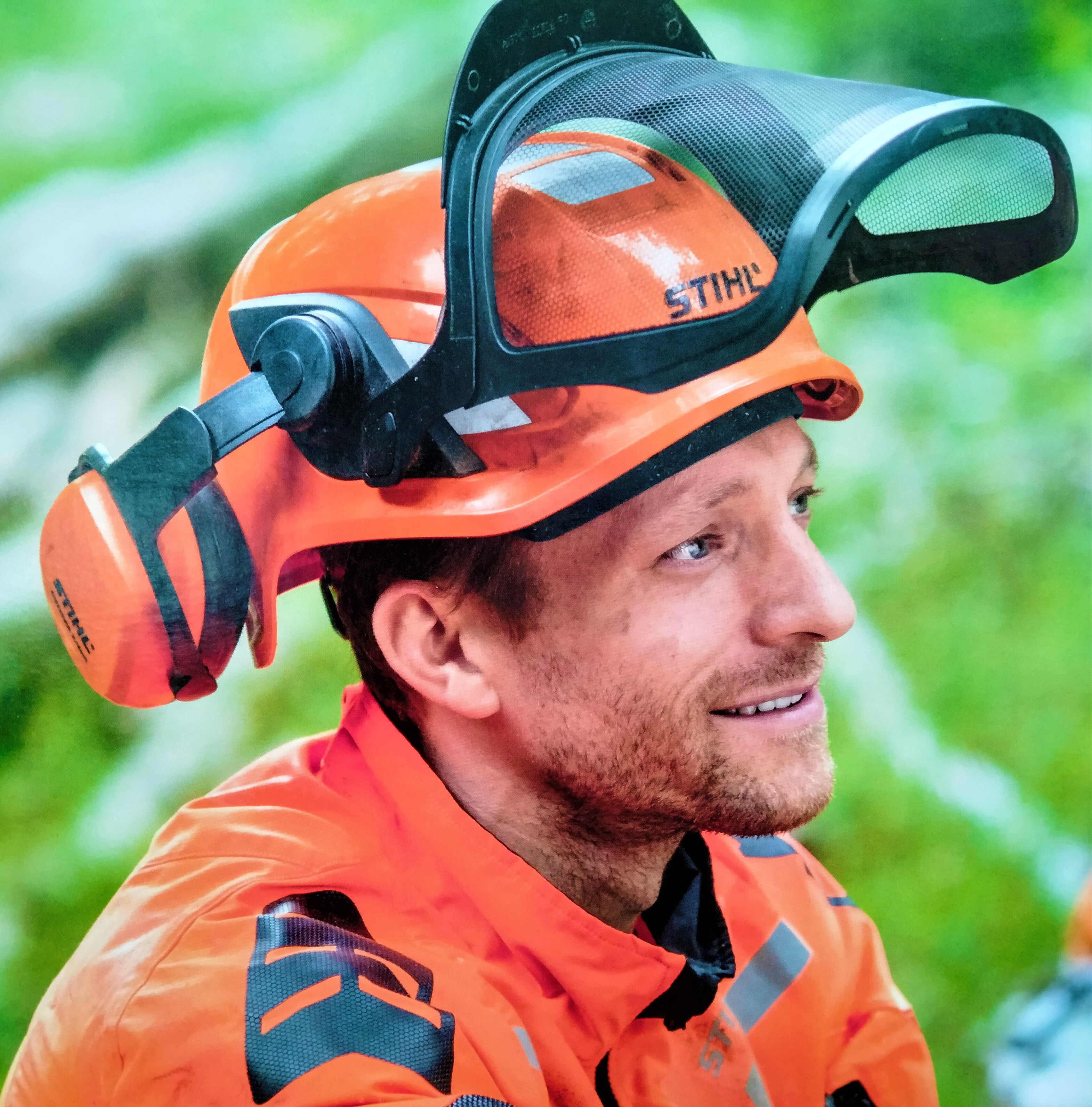 林業 ヘルメット スチール 「アドバンスベントヘルメット」 新品 