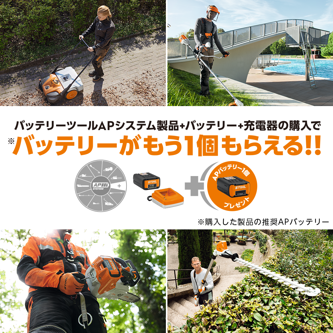 STIHL スチール AP 300 S バッテリー #02 【公式通販】