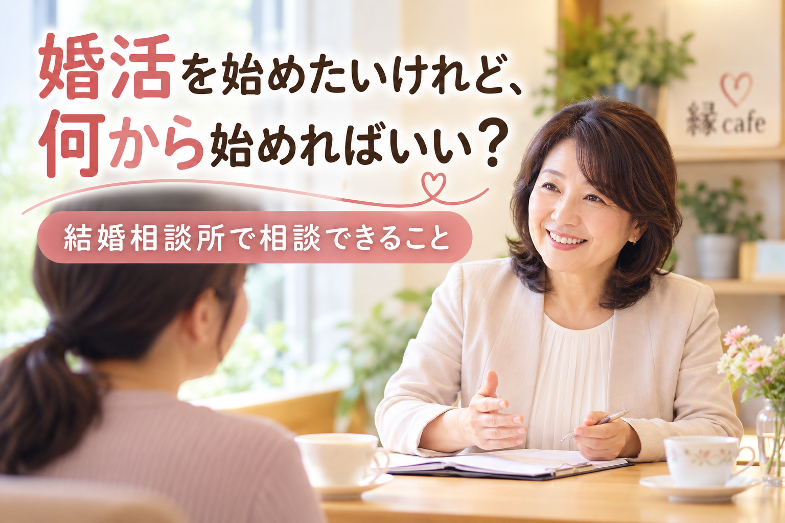 佐賀で婚活を始めたい方へ。まずは「どんな結婚をしたいか」から
