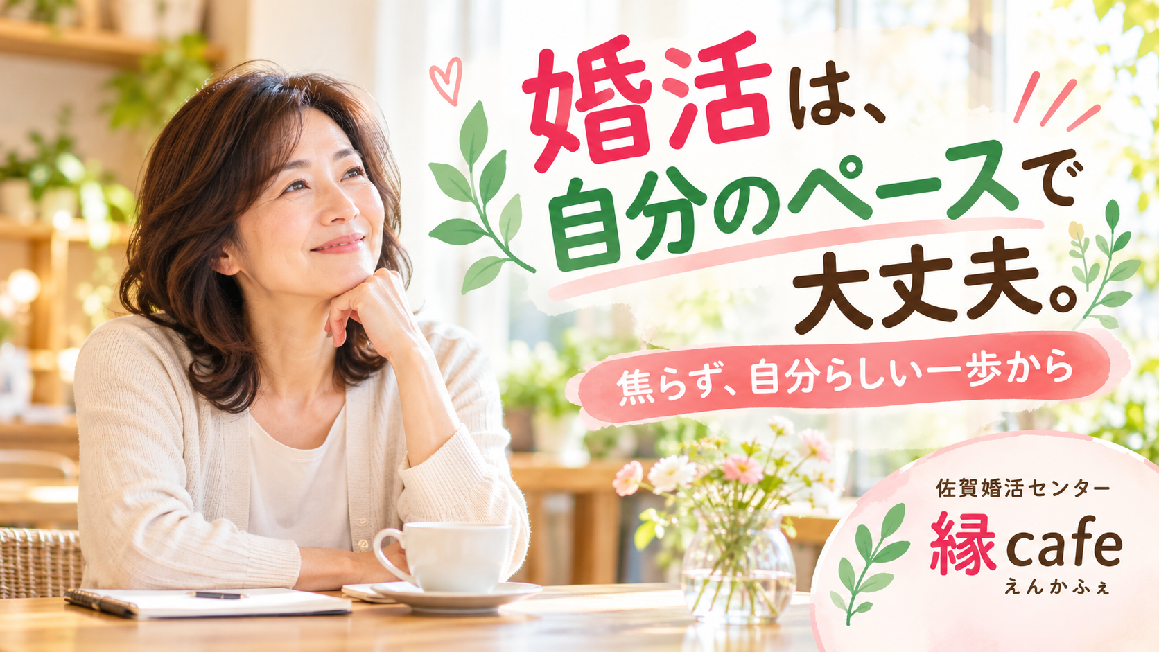佐賀で婚活を始めたい方へ。焦らず、自分のペースで大丈夫です