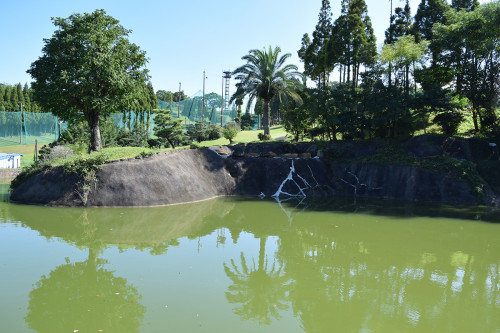 １番ホール　１４０ヤード　par3