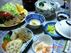 夕食（日替わり）