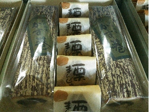 佐賀　伝統和菓子　栗饅頭・かす巻き