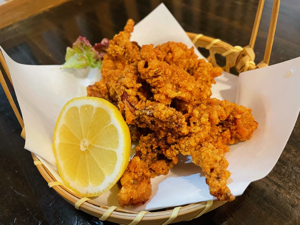 いかげそ唐揚げ