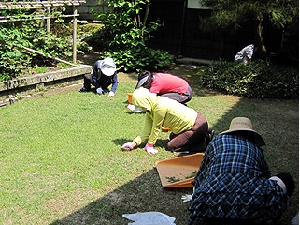 内山邸清掃活動