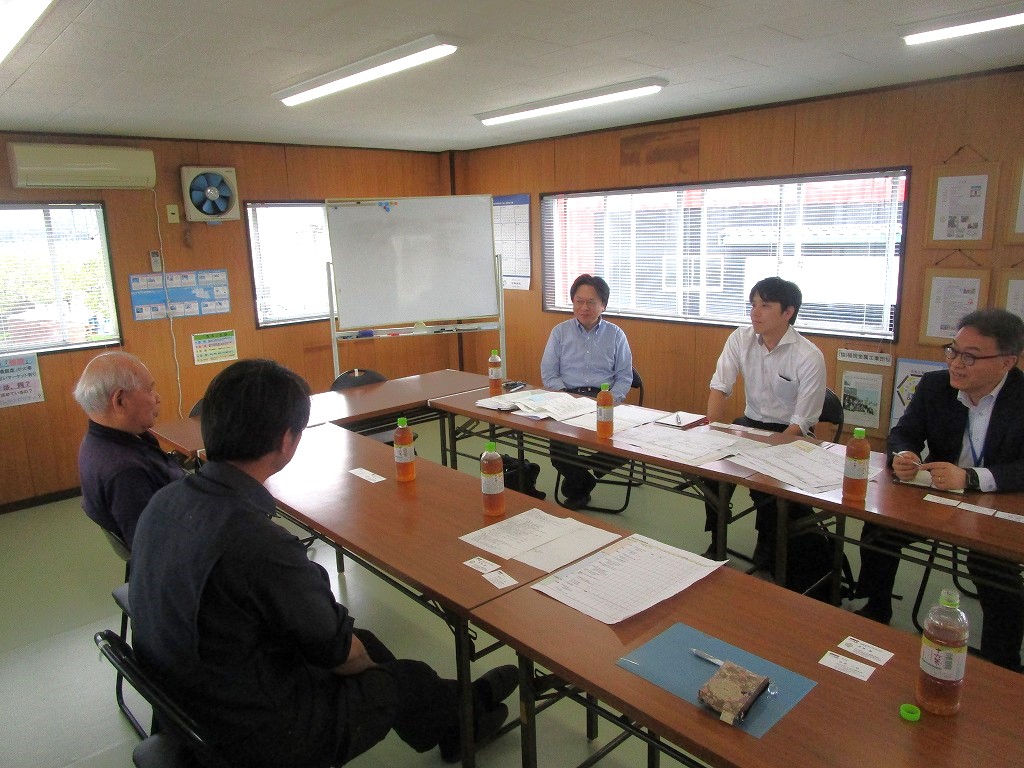 中小機構の災害対策支援部様来訪　2024.6.5