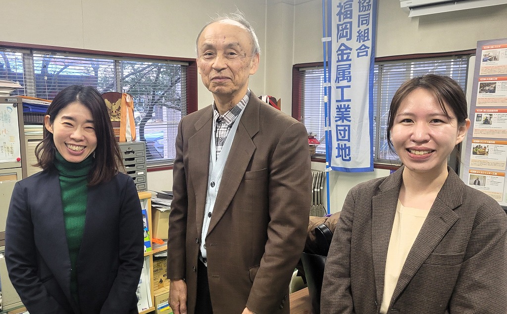 1/16，中部経済産業局ご一行様ご来訪。