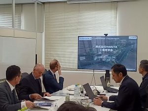 ㈱HARITA ：射水リサイクル工場」に、駐日欧州連合(EU)代表部様訪問！