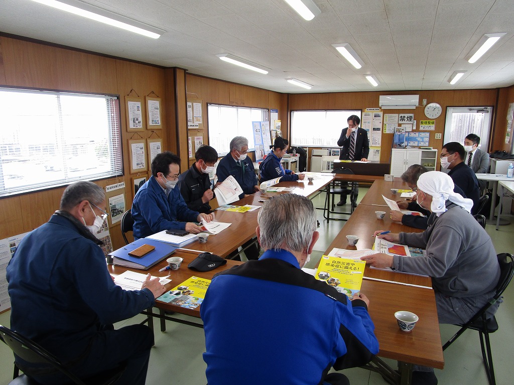 「連携事業継続力強化計画」認定へ向けて検討中
