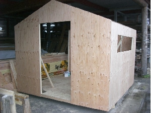 組み立て式小屋