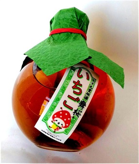 おすすめのリキュール【舞桜　成東いちご】１２度１８０ミリ