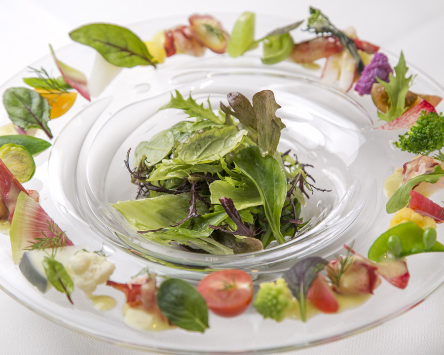 オマール海老のサラダ