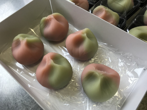 春のお菓子、上生菓子をつくりました！