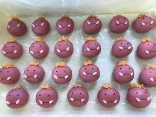 ２月２日は節分です👹上生菓子作りました