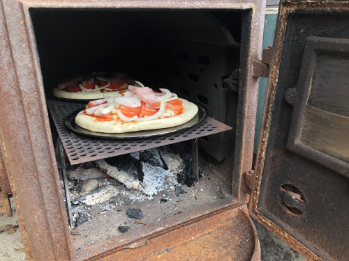 ピザ焼き体験