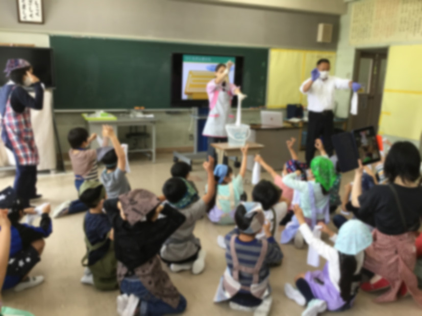 気仙沼市立九条小学校　キレイのタネまき教室　「おそうじについて学ぼう！」開催