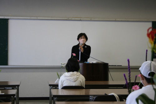 令和４年度　小原流旭川支部　第２回定例研究会を開催されました