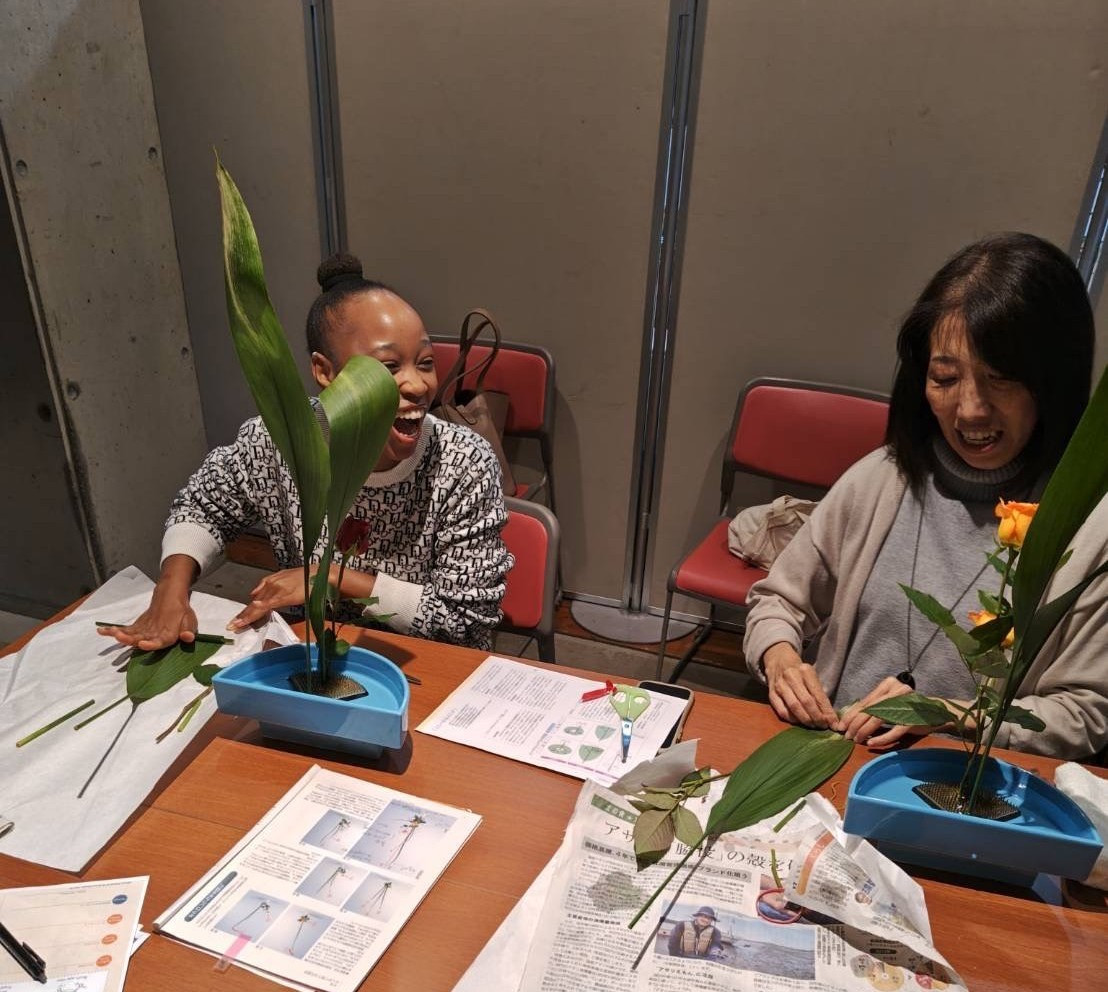 そして　外国人の方の体験もありました