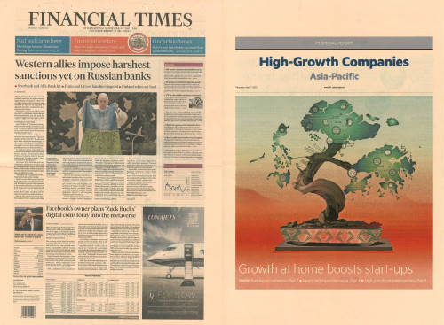 ■英Financial Times社 アジア太平洋急成長企業ランキングに掲載されました