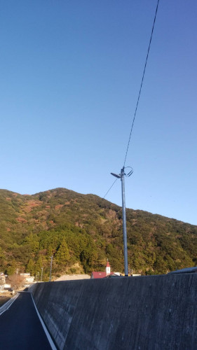 最近工事を行った錦地区街灯