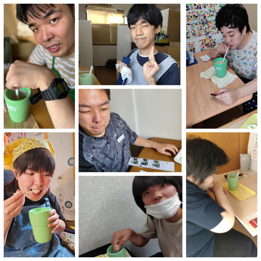 シャカシャカアイス作り