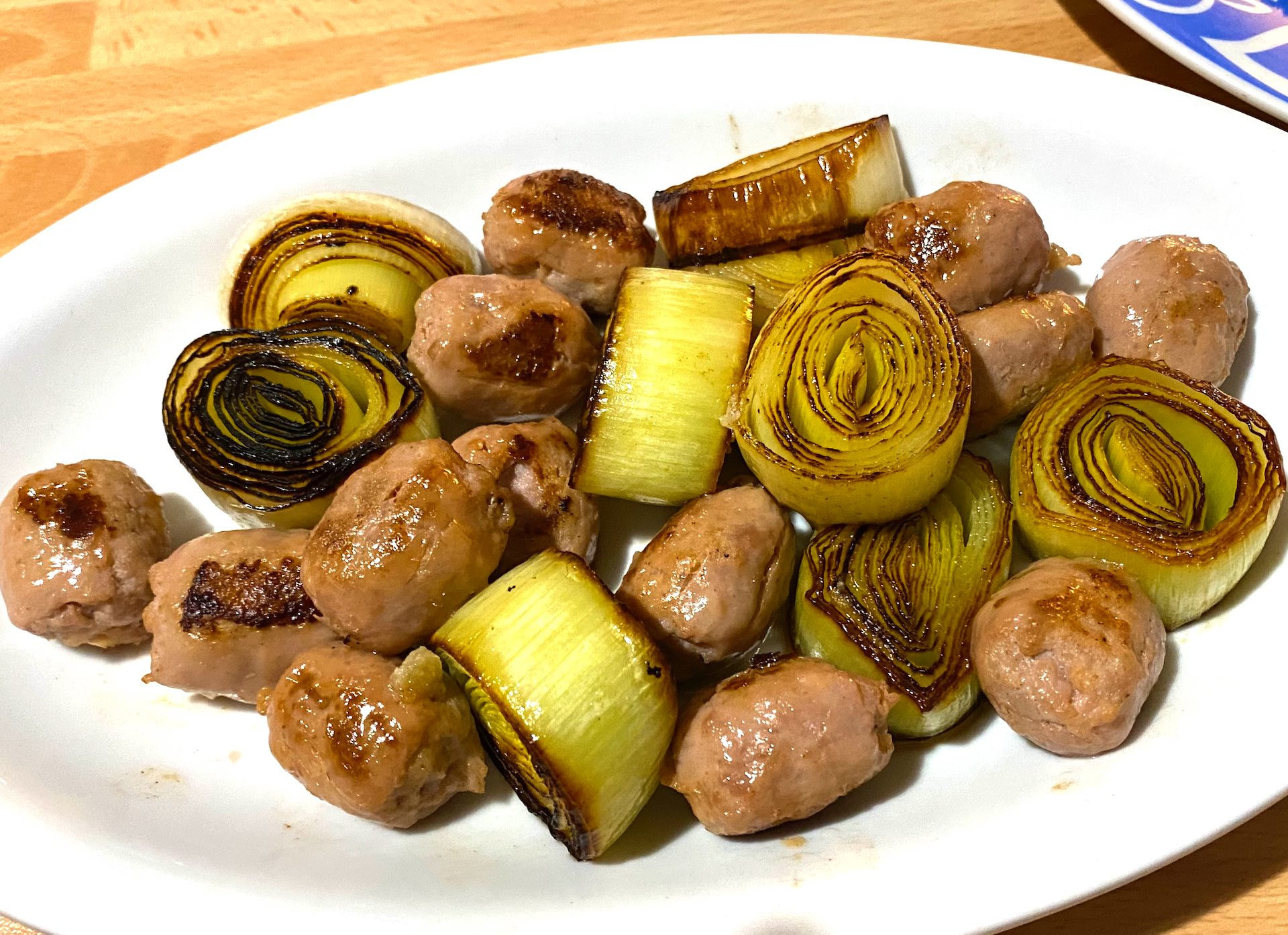 ポロネギとサルシッチャ