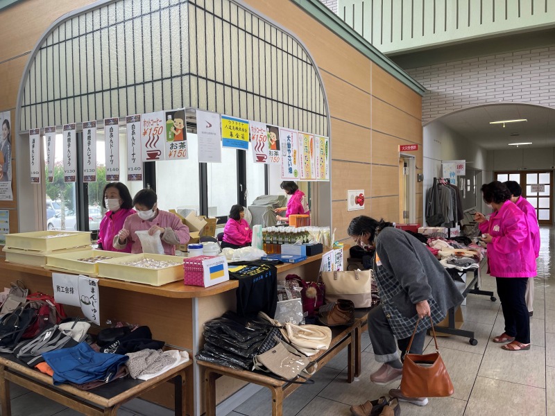 大仙市商工会女性部「2022かみおか地域文化祭」に出店しました