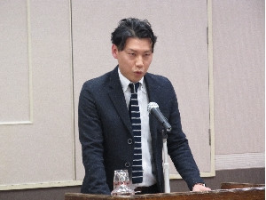 熱い思いを語る瓜生望氏