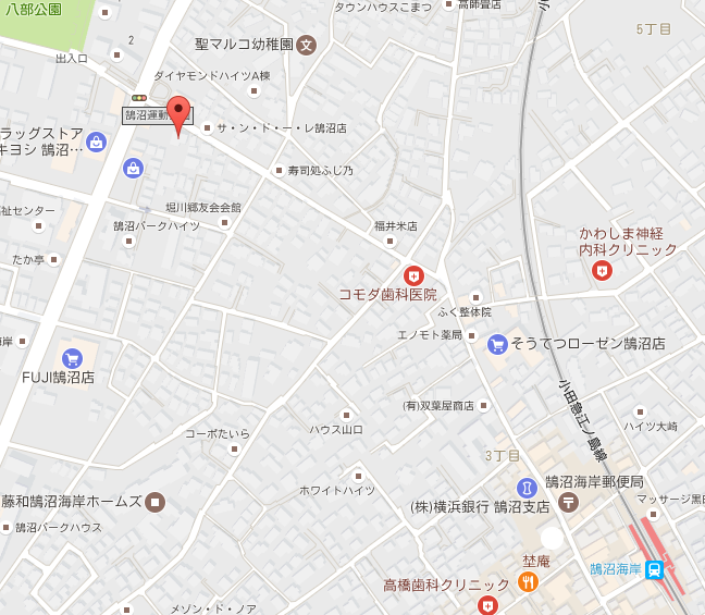 〒251 0037 神奈川県藤沢市鵠沼海岸７丁目１９−３   Google マップ.png
