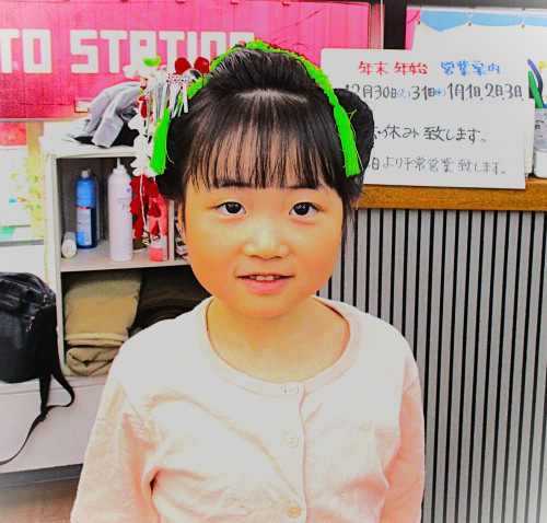 昨日の七五三　②