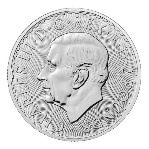 2023　チャールズ肖像　ブリタニアコインが予約開始となりました